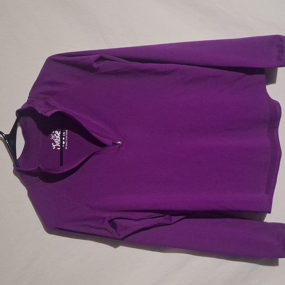 GIRL'S LIGHTWEIGHT JACKET (PURPLE) ~ SIZE 14